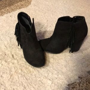 Donated! Carlos frill ankle boots